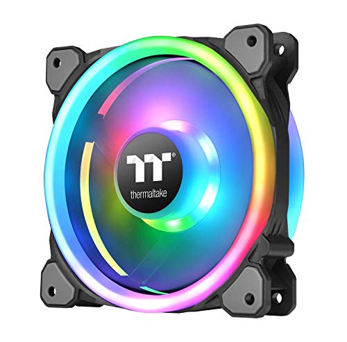 Thermaltake Riing Trio 14 RGB TT Premium Edition 60.68 CFM 140 mm Fans 3-Pack