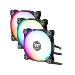 Thermaltake Pure Plus RGB TT Premium Edition 56.45 CFM 120 mm Fans 3-Pack