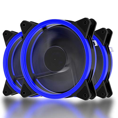 upHere B12CM4 50.9 CFM 120 mm Fans 3-Pack