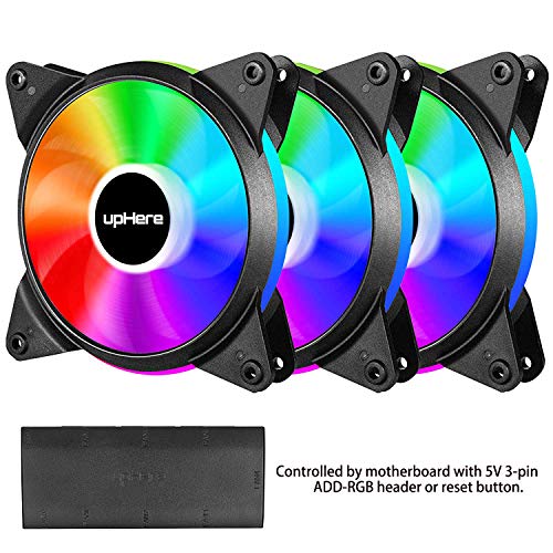 upHere T7SYC7 120 mm Fans 3-Pack