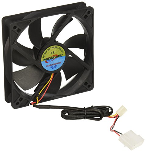 Masscool FD12025B1L3/4 52.05 CFM 120 mm Fan