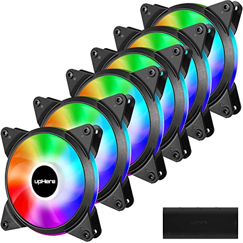 upHere T7SYC7 120 mm Fans 6-Pack