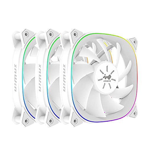 In Win Sirius Extreme Pure ASE120P 54 CFM 120 mm Fans 3-Pack