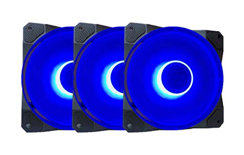 Apevia Cosmos 56.67 CFM 120 mm Fans 3-Pack