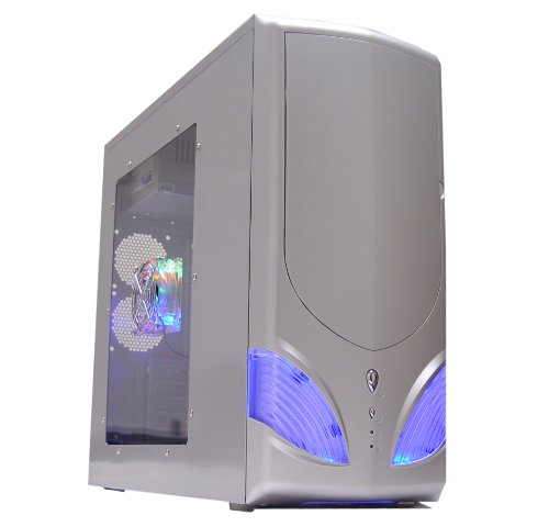 Logisys Area 51 ATX Mid Tower Case w/480 W Power Supply