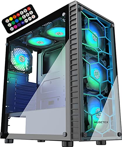MUSETEX G06MN6-B ATX Mid Tower Case