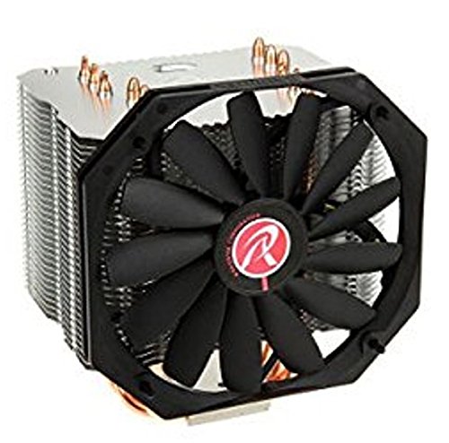 RAIJINTEK EREBOSS BLACK 56.55 CFM Sleeve Bearing CPU Cooler