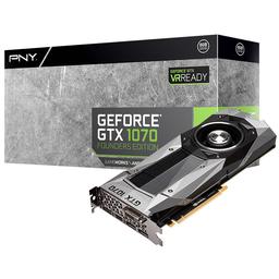 PNY Founders Edition GeForce GTX 1070 8 GB Graphics Card
