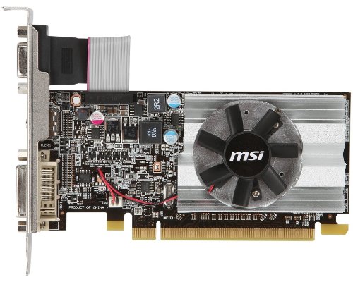MSI R6450-MD1GD3/LP Radeon HD 6450 1 GB Graphics Card