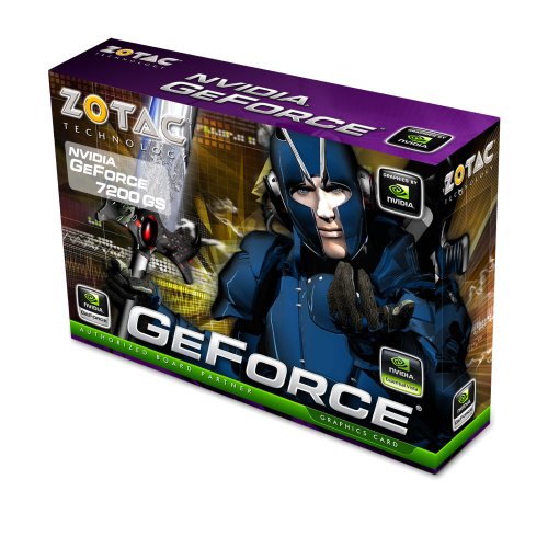 Zotac ZT-72SEG7N-HSL GeForce 7200 GS 256 MB Graphics Card