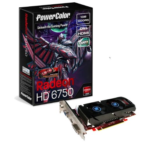 PowerColor AX6750 1GBD5-LHG Radeon HD 6750 1 GB Graphics Card