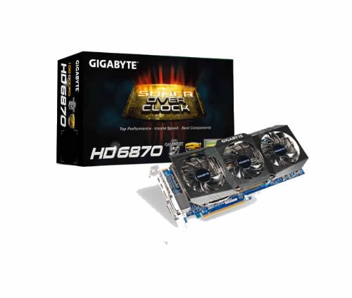 Gigabyte GV-R687SO-1GD Radeon HD 6870 1 GB Graphics Card