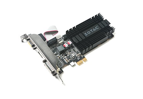 Zotac ZT-71304-20L GeForce GT 710 1 GB PCIe x1 Graphics Card
