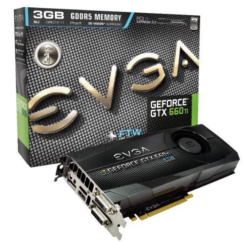 EVGA FTW+ GeForce GTX 660 Ti 3 GB Graphics Card