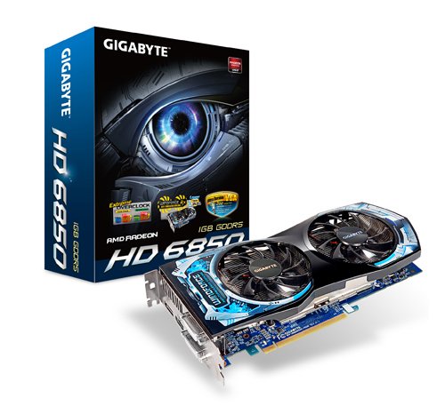 Gigabyte GV-R685OC-1GD Radeon HD 6850 1 GB Graphics Card