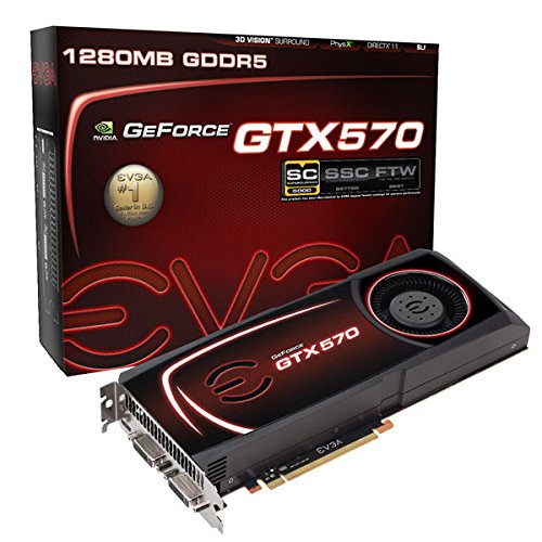 EVGA 012-P3-1572-TR GeForce GTX 570 1.25 GB Graphics Card
