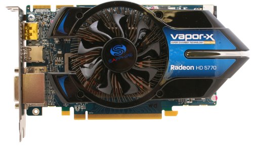 Sapphire 100283VX-2L Radeon HD 5770 1 GB Graphics Card