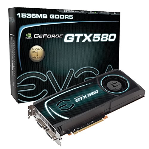 EVGA 015-P3-1580-TR GeForce GTX 580 1.5 GB Graphics Card