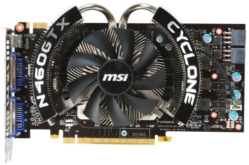 MSI CYCLONE GeForce GTX 460 1 GB Graphics Card