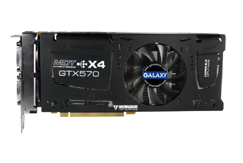 Galaxy 57NKH3DH5PXK GeForce GTX 570 1.25 GB Graphics Card