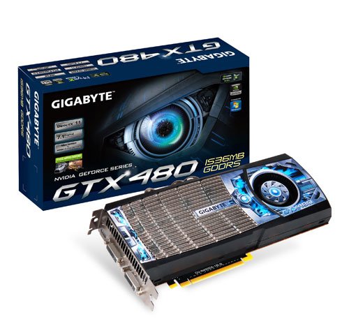 Gigabyte GV-N480D5-15I-B GeForce GTX 480 1.5 GB Graphics Card