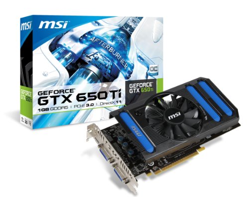MSI N650ti-1GD5/V1 GeForce GTX 650 Ti 1 GB Graphics Card