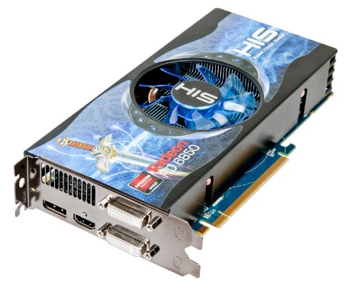 HIS H685FN1GD Radeon HD 6850 1 GB Graphics Card