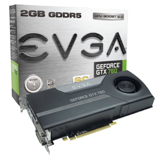 EVGA 02G-P4-2762-KR GeForce GTX 760 2 GB Graphics Card