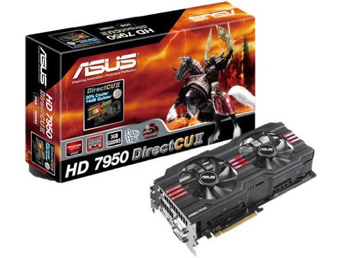 Asus HD7950-DC2-3GD5-V2 Radeon HD 7950 3 GB Graphics Card