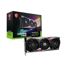 MSI GAMING TRIO GeForce RTX 4070 Ti 12 GB Video Card