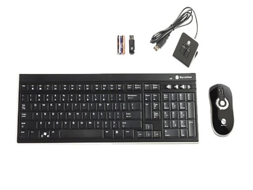 Gyration GYM5600LKNA Wireless Standard Keyboard With Optical Mouse