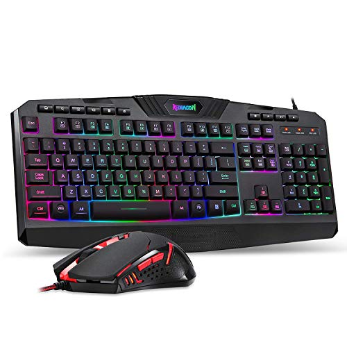 Redragon S101 Wired Gaming Keyboard With Optical Mouse