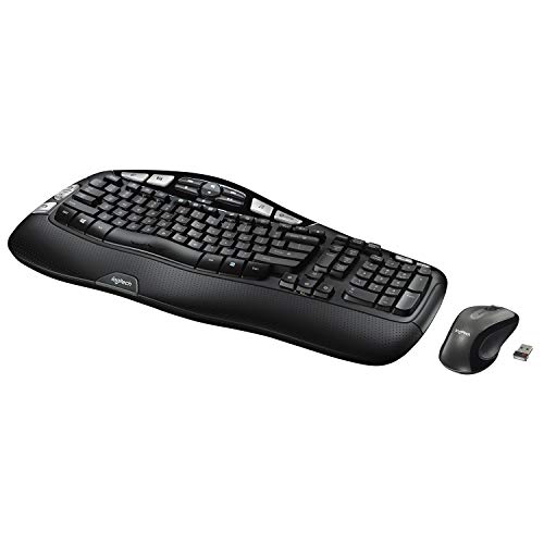 Logitech MK550 Wireless Ergonomic Keyboard With Laser Mouse