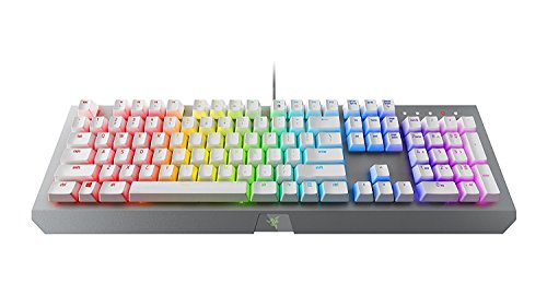 Razer BlackWidow X Chroma Mercury Edition RGB Wired Gaming Keyboard