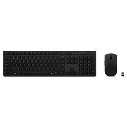 Lenovo 4X31K03931 Wired/Wired/Bluetooth/Wireless Standard Keyboard With Optical Mouse