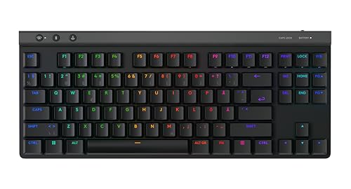 Logitech G515 LIGHTSPEED RGB Wireless/Bluetooth/Wired Gaming Keyboard