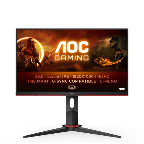 AOC 24G2SP/BK 23.8" 1920 x 1080 165 Hz Monitor