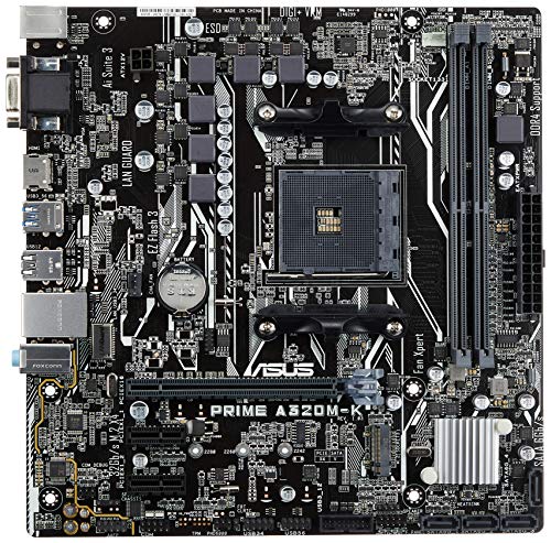 Asus PRIME A320M-K Micro ATX AM4 Motherboard