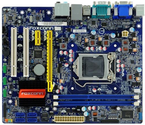 Foxconn H61MX Micro ATX LGA1155 Motherboard