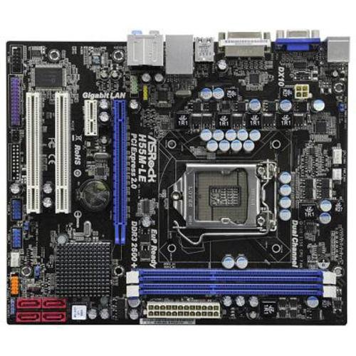 ASRock H55M-LE Micro ATX LGA1156 Motherboard