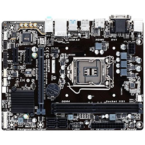 Gigabyte GA-H110M-S2H GSM Micro ATX LGA1151 Motherboard