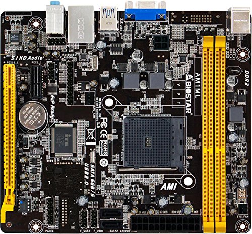 Biostar AM1ML Micro ATX AM1 Motherboard