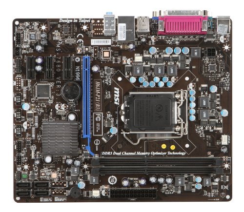 MSI H61M-P21 (B3) Micro ATX LGA1155 Motherboard