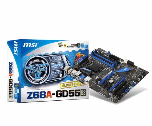 MSI Z68A-GD55 (B3) ATX LGA1155 Motherboard