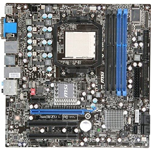 MSI 760GM-E51 Micro ATX AM3 Motherboard