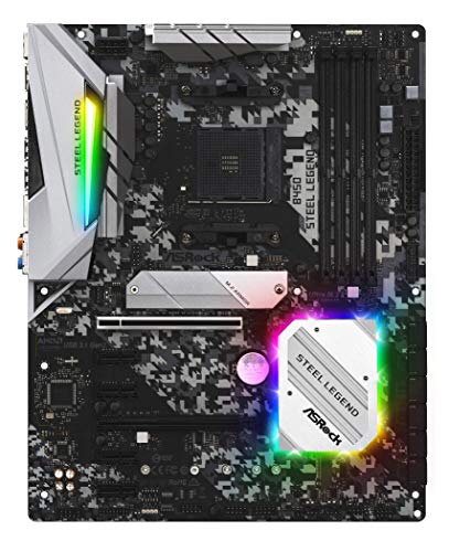 ASRock B450 Steel Legend ATX AM4 Motherboard