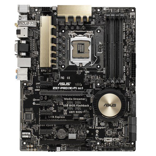 Asus Z97-PRO(Wi-Fi ac) ATX LGA1150 Motherboard