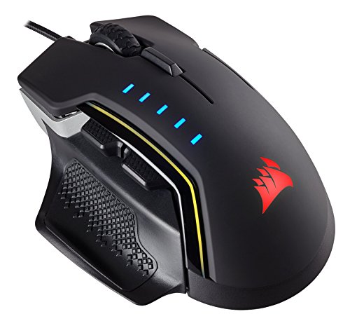 Corsair GLAIVE RGB Aluminum Wired Optical Mouse