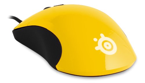 SteelSeries Kinzu V2 Yellow Wired Optical Mouse