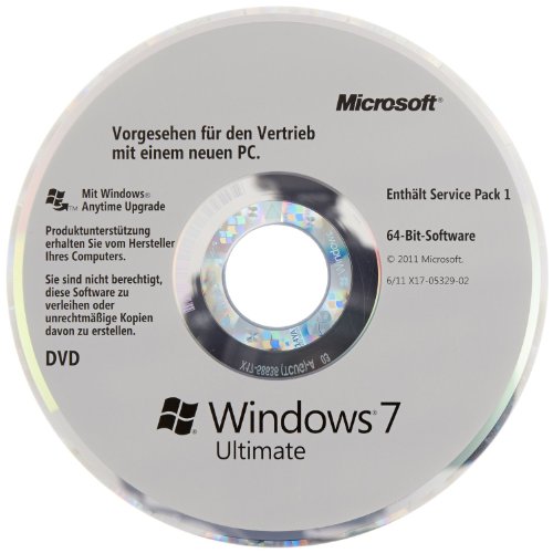 Microsoft Windows 7 Ultimate 64-bit
